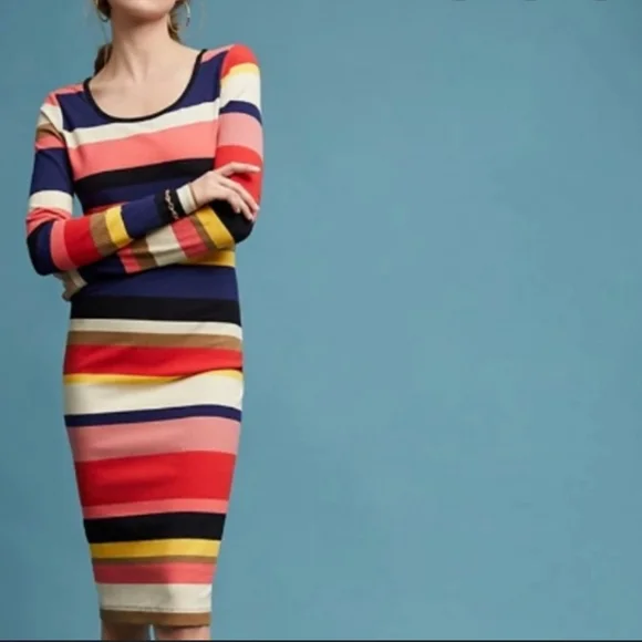 Anthropologie by Tracy Reese Striped Dress - Picture 1 of 8